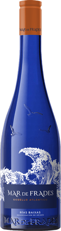27,95 € Free Shipping | White Wine Mar de Frades Atlántico D.O. Rías Baixas Galicia Spain Godello Bottle 75 cl