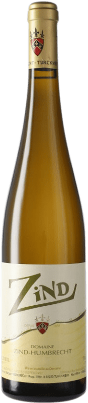 35,95 € Envío gratis | Vino Blanco Zind Humbrecht A.O.C. Alsace Alsace Francia Chardonnay, Pinot Auxerrois Eco Ecológico Botella 75 cl