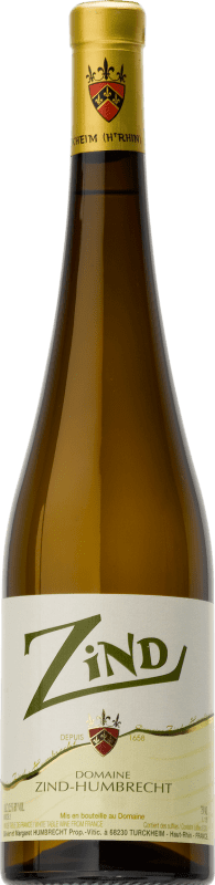 35,95 € Envío gratis | Vino Blanco Zind Humbrecht A.O.C. Alsace Alsace Francia Chardonnay, Pinot Auxerrois Eco — Ecológico Botella 75 cl