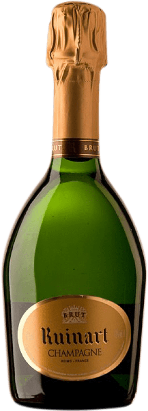 46,95 € Envoi gratuit | Vin Mousseux Blanc Ruinart Brut A.O.C. Champagne Champagne France Pinot Noir, Chardonnay, Pinot Meunier Demi-Bouteille 37 cl