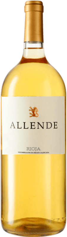 66,95 € Envio grátis | Vinho branco Allende D.O.Ca. Rioja Espanha Viura, Malvasía Garrafa Magnum 1,5 L