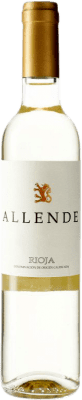 19,95 € Envío gratis | Vino blanco Allende D.O.Ca. Rioja España Viura, Malvasía Botella Medium 50 cl