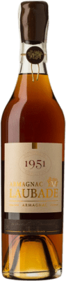 1 319,95 € Spedizione Gratuita | Armagnac Château de Laubade I.G.P. Bas Armagnac Francia Bottiglia Medium 50 cl