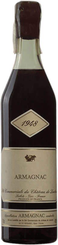 1 767,95 € Envío gratis | Armagnac Château de Laubade I.G.P. Bas Armagnac Francia Botella 70 cl