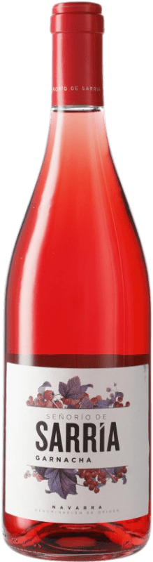 6,95 € Free Shipping | Rosé wine Señorío de Sarría Young D.O. Navarra Navarre Spain Grenache Bottle 75 cl