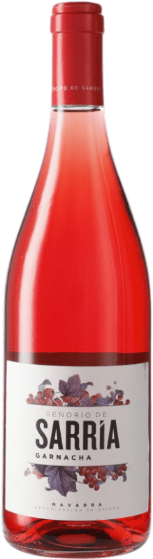 3,95 € Envoi gratuit | Vin Rosé Señorío de Sarría Jeune D.O. Navarra Navarre Espagne Garnacha — Grenache Bouteille 75 cl