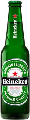 1,95 € Kostenloser Versand | Bier Heineken Niederlande Drittel-Liter-Flasche 33 cl