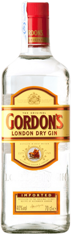 17,95 € Spedizione Gratuita | Gin Gordon's Regno Unito Bottiglia 70 cl