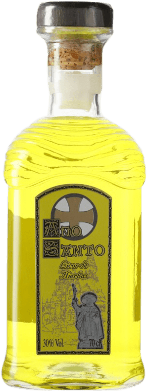 12,95 € Бесплатная доставка | Травяной ликёр Año Santo Aguardientes Галисия Испания 70 cl