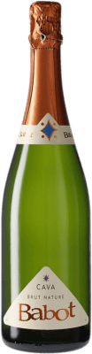 9,95 € 送料無料 | 白スパークリングワイン Babot ブルットの自然 D.O. Cava スペイン Macabeo, Xarel·lo, Parellada ボトル 75 cl