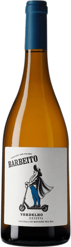 47,95 € Envio grátis | Vinho branco Barbeito Reserva I.G. Madeira Madeira Portugal Verdelho Garrafa 75 cl