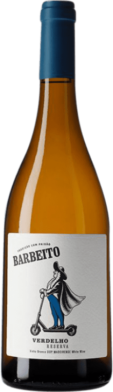 47,95 € Envio grátis | Vinho branco Barbeito Reserva I.G. Madeira Madeira Portugal Verdello Garrafa 75 cl