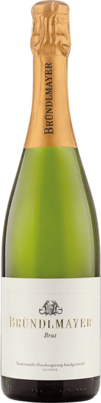 42,95 € 免费送货 | 白起泡酒 Bründlmayer Brut — 起泡酒 干型 I.G. Kamptal 坎普谷 奥地利 Pinot Noir — 黑皮诺, Chardonnay — 莎当妮, Pinot Gris — 灰皮诺, Grüner Veltliner 瓶装 75 cl