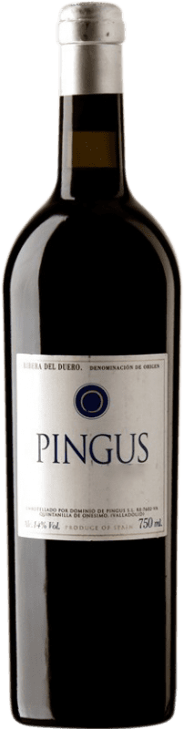 2 585,95 € 免费送货 | 红酒 Dominio de Pingus 1995 D.O. Ribera del Duero 卡斯蒂利亚莱昂 西班牙 Tempranillo 瓶子 75 cl