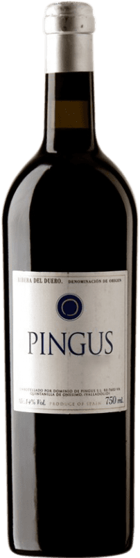 2 702,95 € Бесплатная доставка | Красное вино Dominio de Pingus 1995 D.O. Ribera del Duero Кастилия-Леон Испания Tempranillo — Темпранильо Бутылка 75 cl