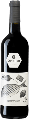 10,95 € 免费送货 | 红酒 François Chartier D.O. Ribera del Duero 卡斯蒂利亚莱昂 西班牙 Tempranillo 瓶子 75 cl