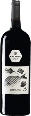 23,95 € 免费送货 | 红酒 François Chartier D.O. Ribera del Duero 卡斯蒂利亚莱昂 西班牙 Tempranillo 瓶子 Magnum 1,5 L