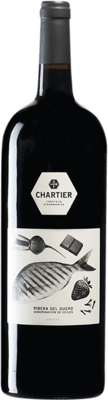 23,95 € 免费送货 | 红酒 François Chartier D.O. Ribera del Duero 卡斯蒂利亚莱昂 西班牙 Tempranillo 瓶子 Magnum 1,5 L