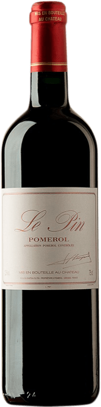 5 251,95 € 免费送货 | 红酒 Château Le Pin A.O.C. Pomerol 波尔多 法国 Merlot, Cabernet Franc 瓶子 75 cl