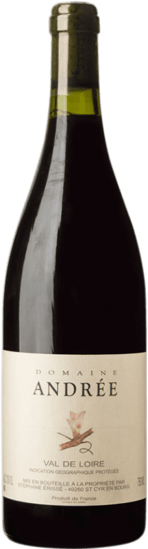 17,95 € Free Shipping | Red wine Domaine Andrée Loire France Gamay Organic Bottle 75 cl