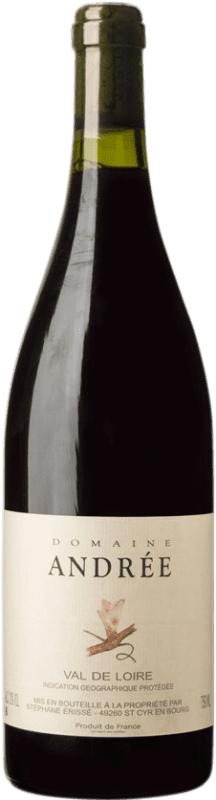 17,95 € Envio grátis | Vinho tinto Domaine Andrée Loire França Gamay Garrafa 75 cl