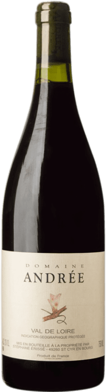 16,95 € Envío gratis | Vino tinto Andrée Loire Francia Gamay Botella 75 cl