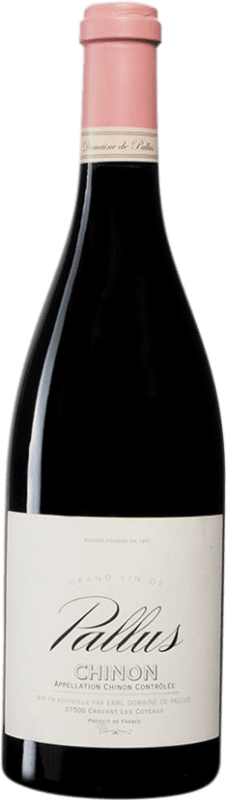 28,95 € Free Shipping | Red wine Pallus A.O.C. Chinon Loire France Cabernet Franc Bottle 75 cl