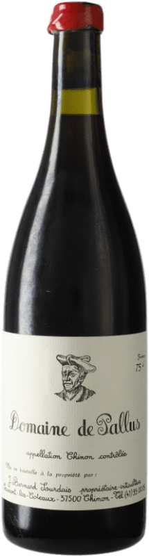 77,95 € Free Shipping | Red wine Pallus 1993 A.O.C. Chinon Loire France Cabernet Franc Bottle 75 cl