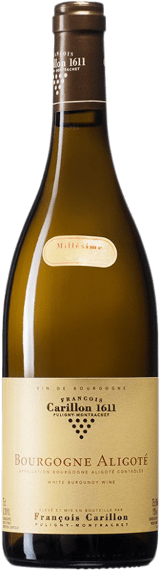 18,95 € Бесплатная доставка | Белое вино François Carillon A.O.C. Côte de Beaune Бургундия Франция Aligoté бутылка 75 cl