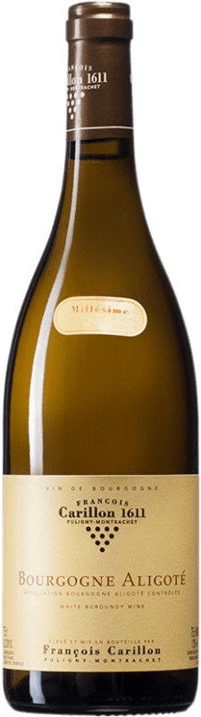 17,95 € Envio grátis | Vinho branco François Carillon A.O.C. Côte de Beaune Borgonha França Aligoté Garrafa 75 cl