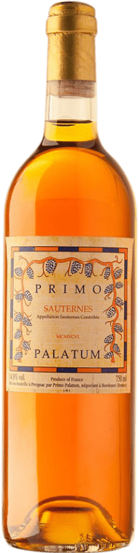 105,95 € Envío gratis | Vino blanco Primo Palatum 1996 A.O.C. Sauternes Burdeos Francia Sémillon Botella 75 cl