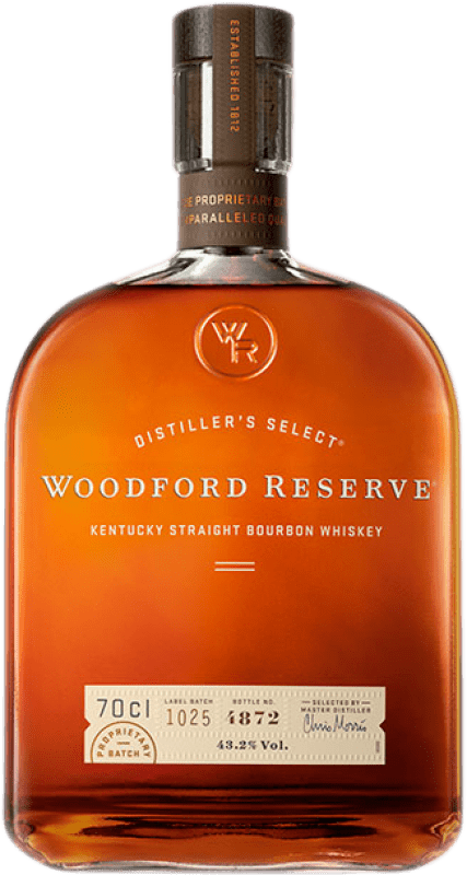 41,95 € Envoi gratuit | Whisky Bourbon Woodford Distiller's Sélection Réserve Kentucky États Unis 70 cl
