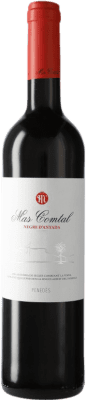 8,95 € Free Shipping | Red wine Mas Comtal D.O. Penedès Catalonia Spain Merlot, Cabernet Sauvignon Bottle 75 cl