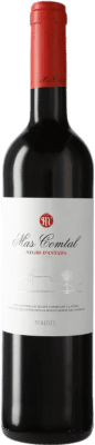 8,95 € Envio grátis | Vinho Tinto Mas Comtal D.O. Penedès Catalunha Espanha Merlot, Cabernet Sauvignon 75 cl