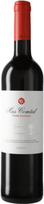 8,95 € Envío gratis | Vino tinto Mas Comtal D.O. Penedès Cataluña España Merlot, Cabernet Sauvignon Botella 75 cl