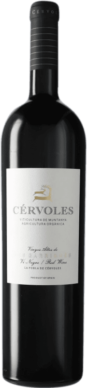 73,95 € Free Shipping | Red wine Cérvoles D.O. Costers del Segre Spain Tempranillo, Merlot, Grenache, Cabernet Sauvignon Magnum Bottle 1,5 L