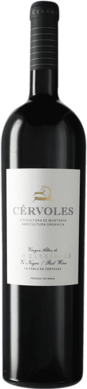 86,95 € Kostenloser Versand | Rotwein Cérvoles D.O. Costers del Segre Spanien Tempranillo, Merlot, Garnacha — Grenache, Cabernet Sauvignon Magnumflasche 1,5 L