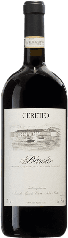 112,95 € Бесплатная доставка | Красное вино Ceretto D.O.C.G. Barolo Пьемонте Италия Nebbiolo бутылка Магнум 1,5 L