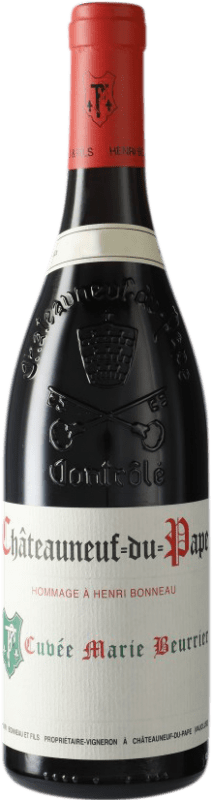 183,95 € 免费送货 | 红酒 Henri Bonneau Marie Beurrier A.O.C. Châteauneuf-du-Pape 法国 瓶子 75 cl
