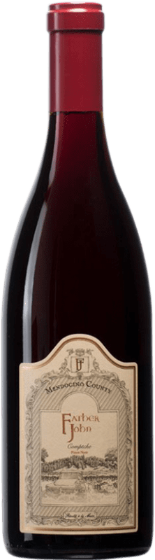 128,95 € Бесплатная доставка | Красное вино Father John Mendocino Comptche I.G. California Калифорния Соединенные Штаты бутылка 75 cl