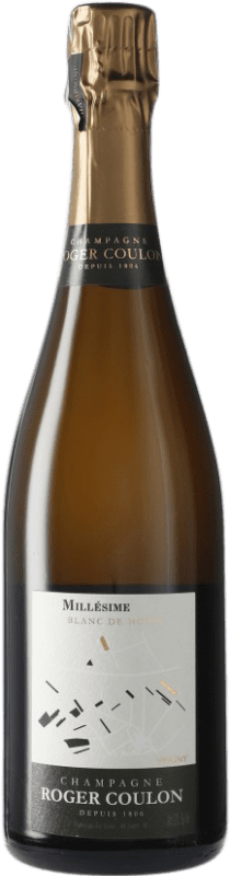166,95 € Envío gratis | Espumoso blanco Roger Coulon Millésimé Blanc de Noirs Brut A.O.C. Champagne Champagne Francia Botella 75 cl