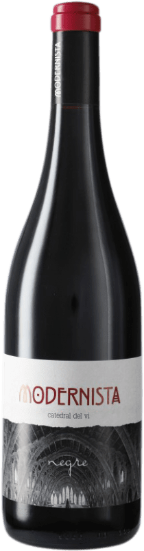 7,95 € Kostenloser Versand | Rotwein Pagos de Hí­bera Modernista Negre D.O. Terra Alta Katalonien Spanien Flasche 75 cl