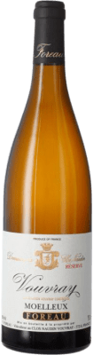 99,95 € Envio grátis | Vinho branco Clos Naudin Moelleux Reserva A.O.C. Vouvray Loire França Chenin Branco Garrafa 75 cl