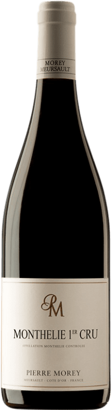 48,95 € Envio grátis | Vinho tinto Pierre Morey Monthelie 1er Cru A.O.C. Côte de Beaune Borgonha França Pinot Preto Garrafa 75 cl