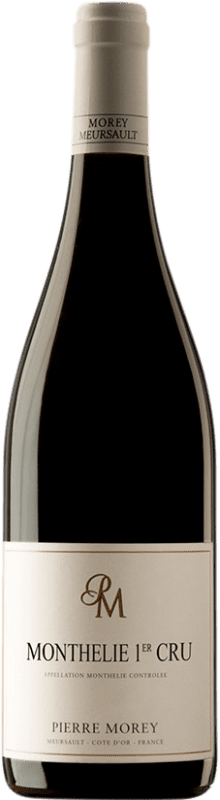 48,95 € Free Shipping | Red wine Pierre Morey Monthelie Premier Cru A.O.C. Côte de Beaune Burgundy France Pinot Black Bottle 75 cl