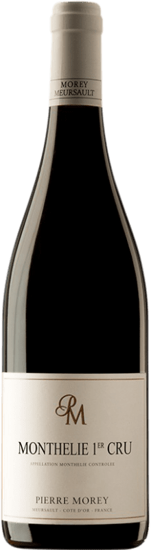 92,95 € Spedizione Gratuita | Vino Rosso Pierre Morey Monthelie 1er Premier Cru A.O.C. Côte de Beaune Borgogna Francia Pinot Nero 75 cl