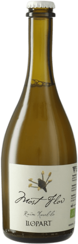 6,95 € Envio grátis | Refrescos e Mixers Llopart Mosto Most Flor Catalunha Espanha Xarel·lo Garrafa Medium 50 cl Sem Álcool