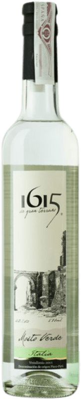 45,95 € Envio grátis | Aguardente Pisco 1615 Mosto Verde Italia Peru Garrafa Medium 50 cl