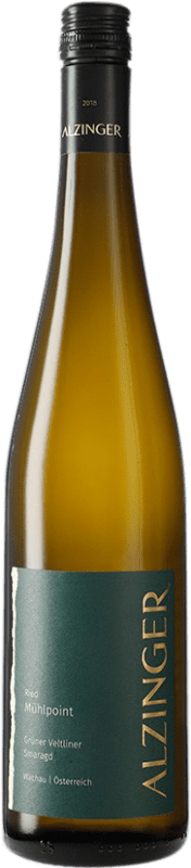 21,95 € Бесплатная доставка | Белое вино Alzinger Mühlpoint Smaragd I.G. Wachau Вахау Австрия Grüner Veltliner бутылка 75 cl