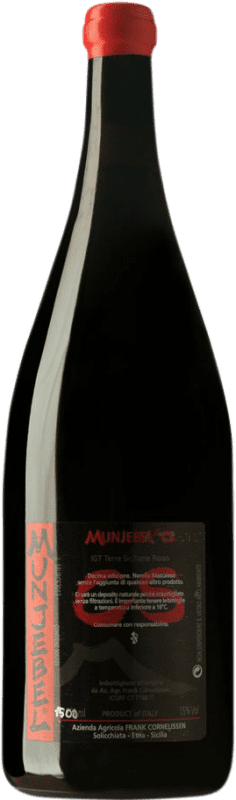 169,95 € 免费送货 | 红酒 Frank Cornelissen Munjebel 9CS I.G.T. Terre Siciliane 西西里岛 意大利 Nerello Mascalese 瓶子 Magnum 1,5 L